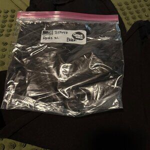 SPIRIT black scrub set sz XL, 2XL
